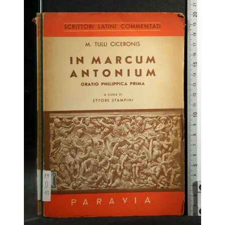 IN MARCUM ANTONIUM ORATIO PHILIPPICA PRIMA