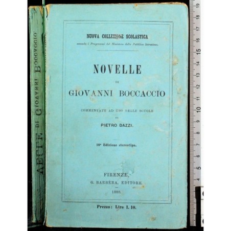 NOVELLE. COMMENTATE DA PIETRO DAZZI.
