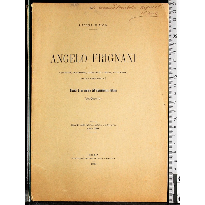 ANGELO FRIGNANI.
