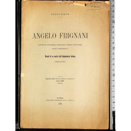 ANGELO FRIGNANI.