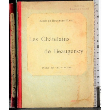 LES CHATELAINS DE BEAUGENCY.
