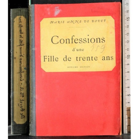 CONFESSIONS D'UNE FILLE DE TRENTE ANS.