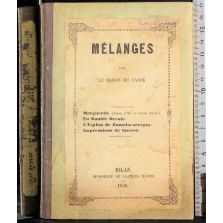 MELANGES.