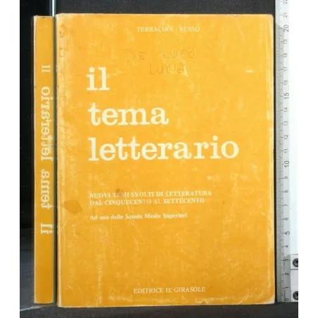 IL TEMA LETTERARIO