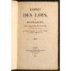 ESPRIT DES LOIS.