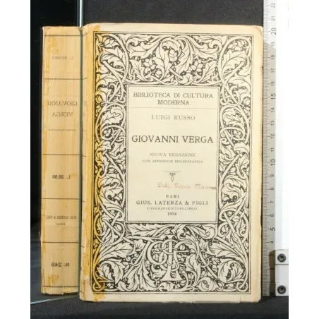 GIOVANNI VERGA