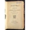 POSTUMA. CANZONIERE.