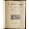 L'ANNO 1789. AVVENIMENTI, COSTUMI, IDEE...