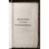 BEAUTES DE L'HISTOIRE ECCLESIASTIQUE. TOME I.