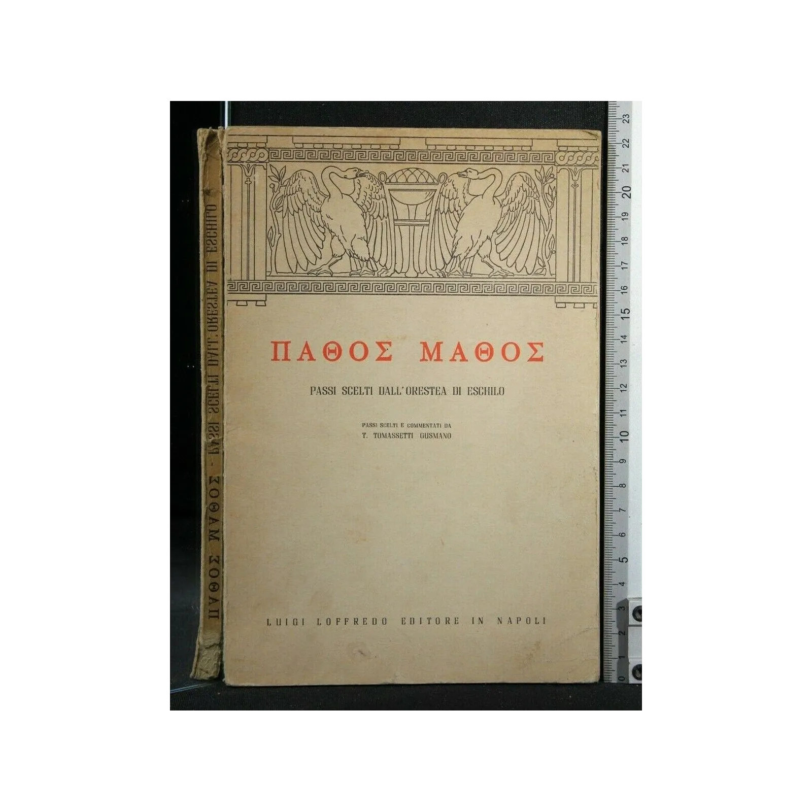 PASSIONE DI APPRENDIMENTO PASSI SCELTI DALL'ORESTEA DI ESCHILO