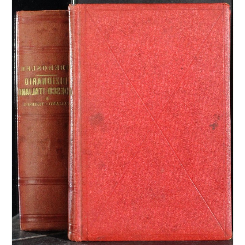 DIZIONARIO TEDESCO-ITALIANO ITALIANO-TEDESCO.
