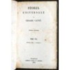 STORIA UNIVERSALE. TOMO VIII. EPOCA VIII-PARTE I.