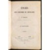 ETUDES SUR HISTOIRE DE L'HUMANITÉ. CHRISTIANISME.