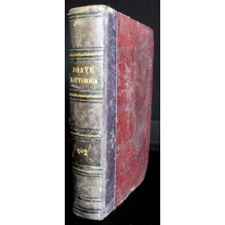 ISTITUZIONI RETTORICA BELLE LETTERE. VOL 1-2.