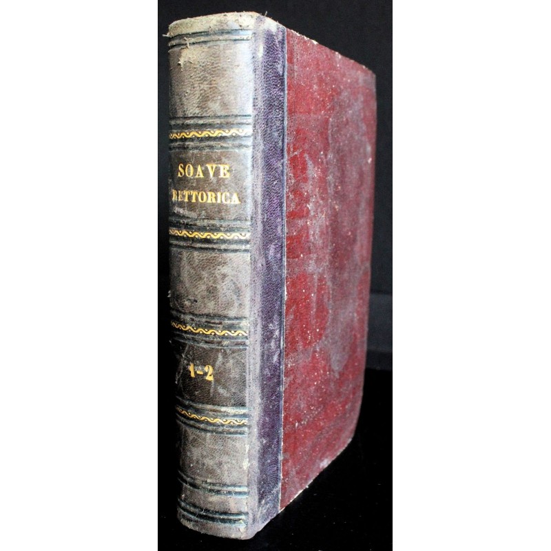 ISTITUZIONI RETTORICA BELLE LETTERE. VOL 1-2.