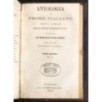 ANTOLOGIA PROSE ITALIANE. PARTE 1-2.