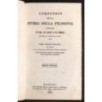 COMPENDIO DELLA STORIA DELLA FILOSOFIA.