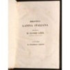 BIBLIOTECA LATINA ITALIANA. VOL 3 LE OPERE.