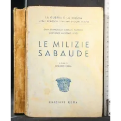 LE MILIZIE SABAUDE