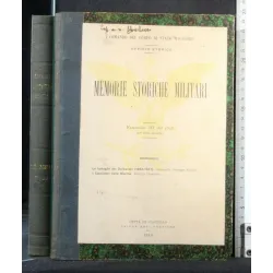 MEMORIE STORICHE MILITARI FASCICOLO III DEL 1913 (19° DELLA