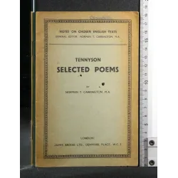 TENNYSON SELECTED POEMS