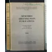 MEMOIRES ABHANDLUNGEN PUBLICATIONS VOL 11