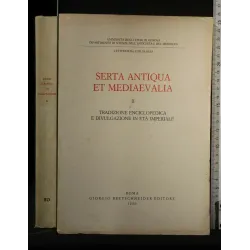 SERTA ANTIQUA ET MEDIAEVALIA VOL 2