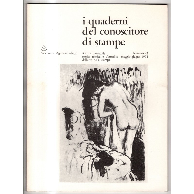 I QUADERNI DEL CONOSCITORE DI STAMPE-n 22, maggio/giugno-1974
