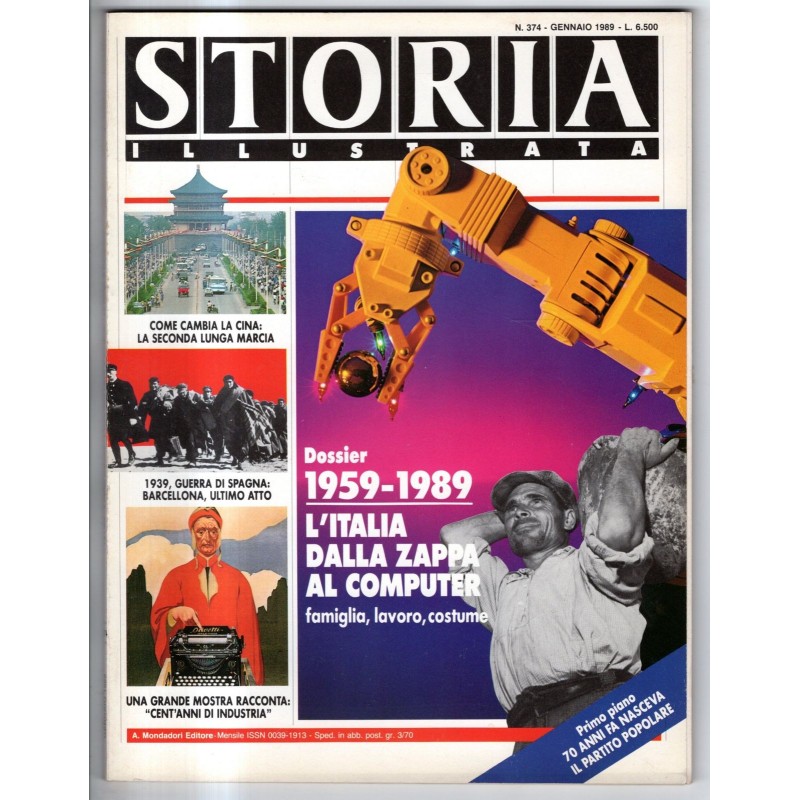 STORIA ILLUSTRATA-n 374, gennaio-1989