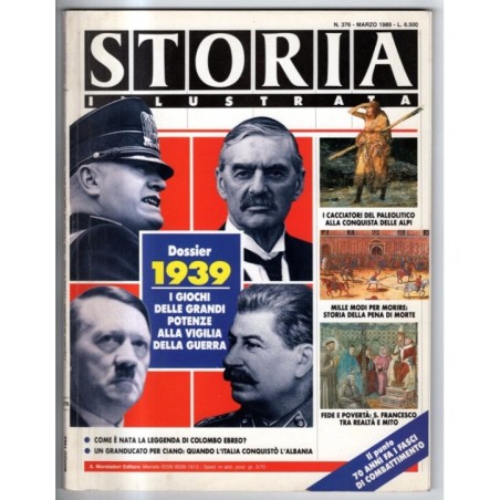 STORIA ILLUSTRATA-n 376, marzo-1989