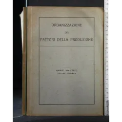 ORGANIZZAZIONE DEI FATTORI DELLA PRODUZIONE VOL. 2