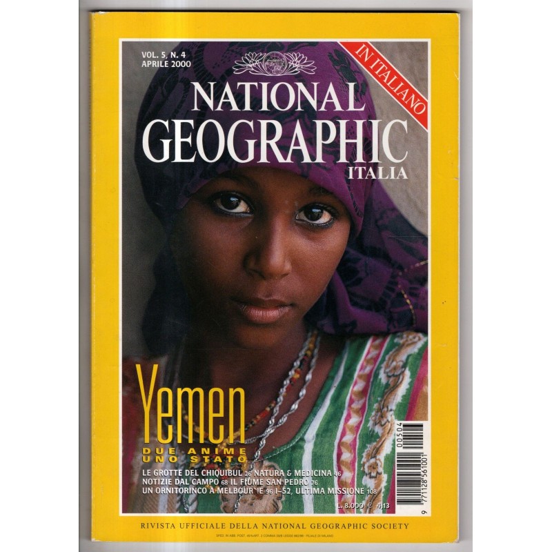 NATIONAL GEOGRAPHIC ITALIA-vol 5, n 4, aprile-2000