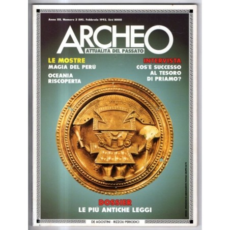 ARCHEO-n 2 (84), febbraio-1992