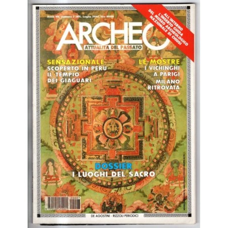 ARCHEO-n 7 (89), luglio-1992