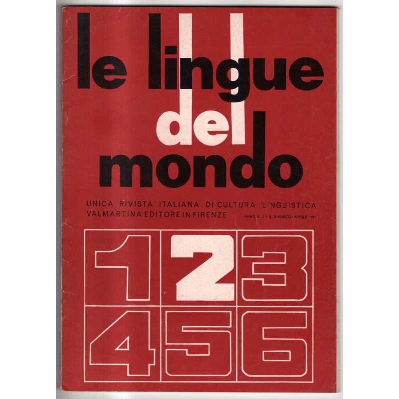 LE LINGUE DEL MONDO-n 2, marzo/aprile-1977