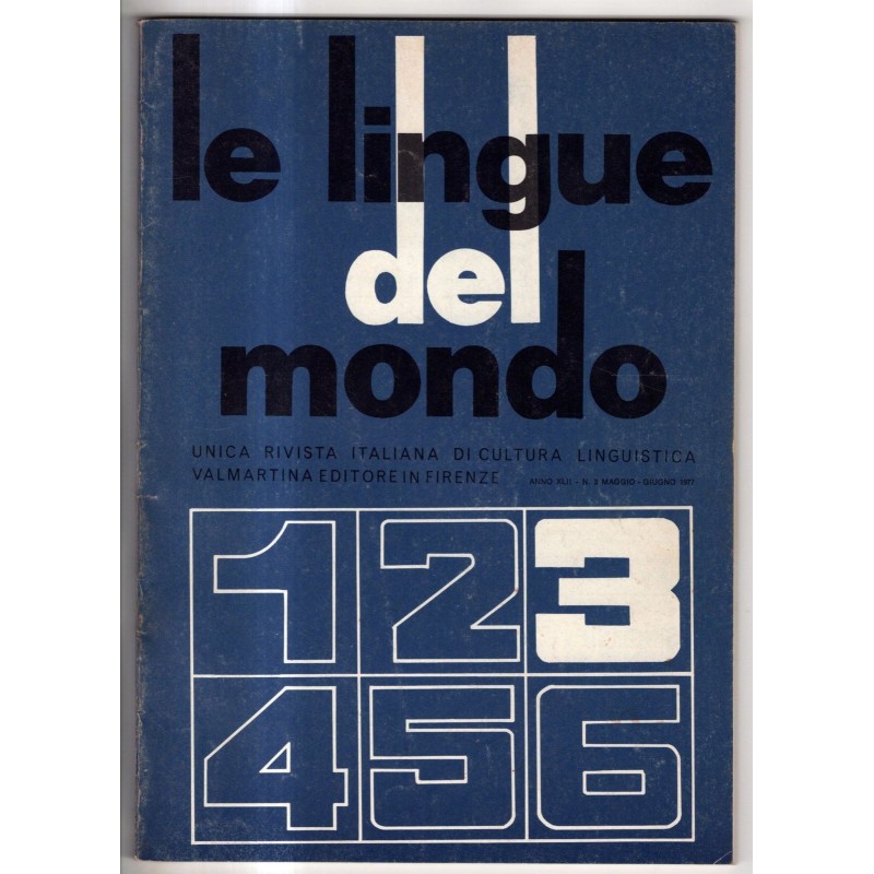 LE LINGUE DEL MONDO-n 3, maggio/giugno-1977