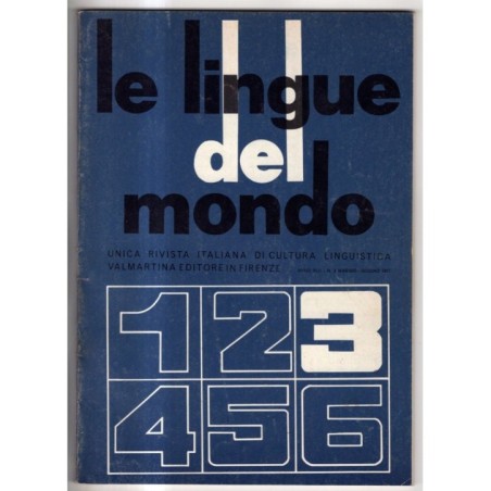 LE LINGUE DEL MONDO-n 3, maggio/giugno-1977