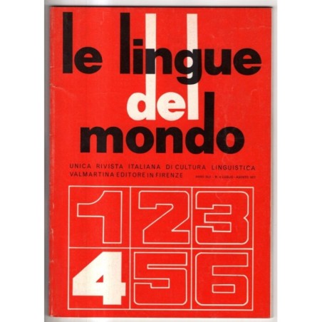 LE LINGUE DEL MONDO-n 4, luglio/agosto-1977