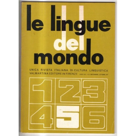 LE LINGUE DEL MONDO-n 5, settembre/ottobre-1977