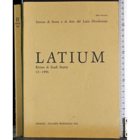 LATIUM. RIVISTA DI STUDI STORICI-n 13-1996
