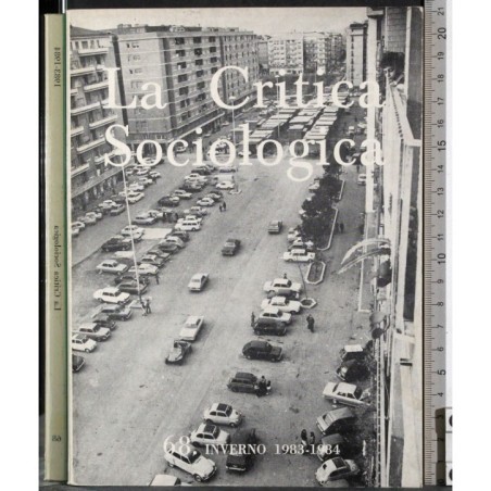 LA CRITICA SOCIOLOGICA-n 68, inverno 1983-1984-1984