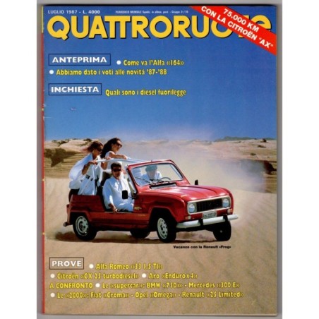 QUATTRORUOTE-n 381, luglio-1987