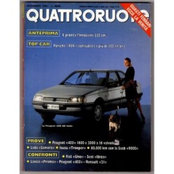 QUATTRORUOTE-n 385, novembre-1987