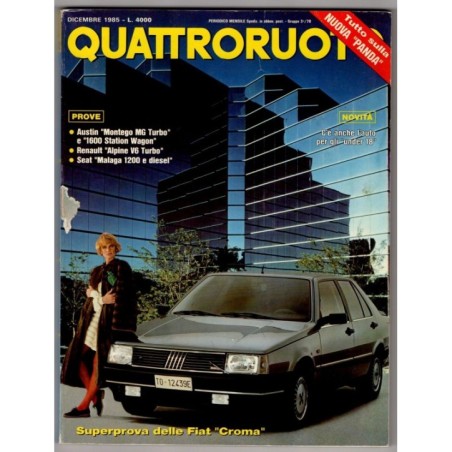 QUATTRORUOTE-n 362, dicembre-1985