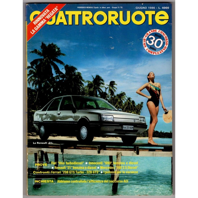 QUATTRORUOTE-n 368, giugno-1986