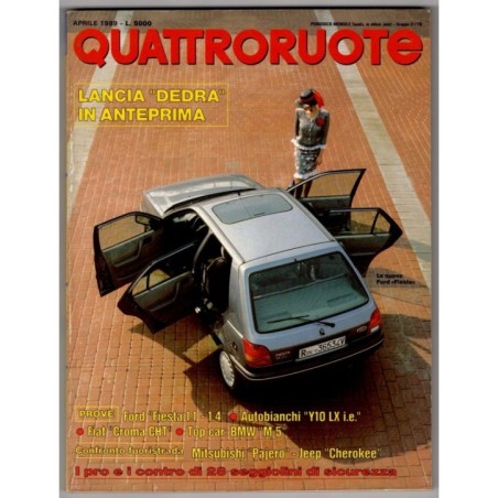 QUATTRORUOTE-n 402, aprile-1989