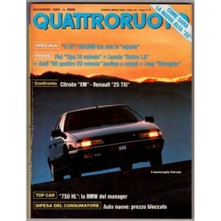QUATTRORUOTE-n 409, novembre-1989