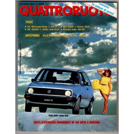 QUATTRORUOTE-n 336, ottobre-1983