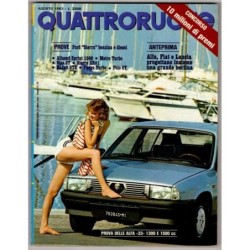 QUATTRORUOTE-n 334, agosto-1983