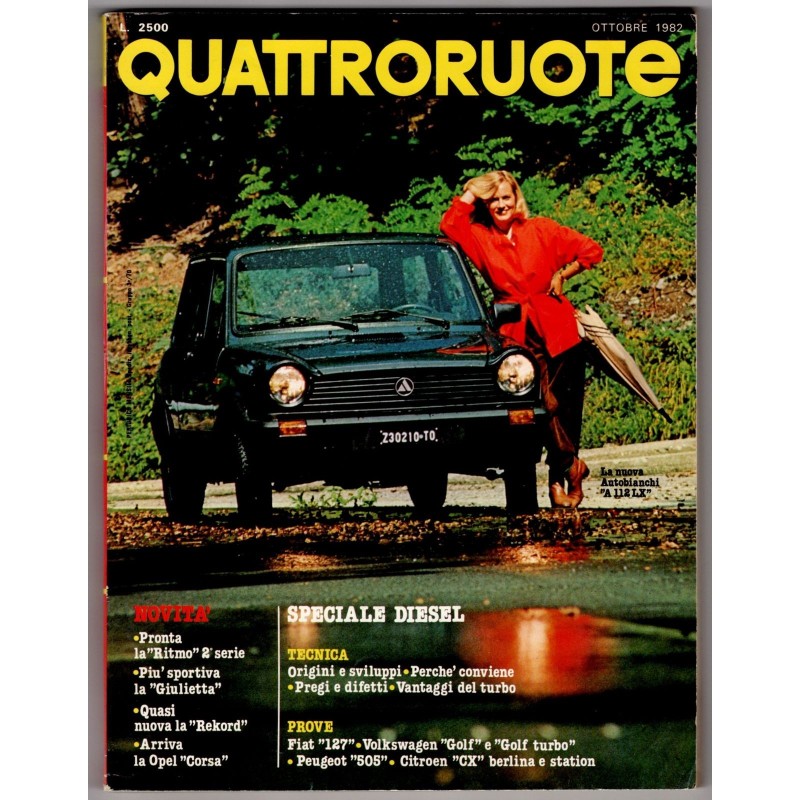 QUATTRORUOTE-n 324, ottobre-1982